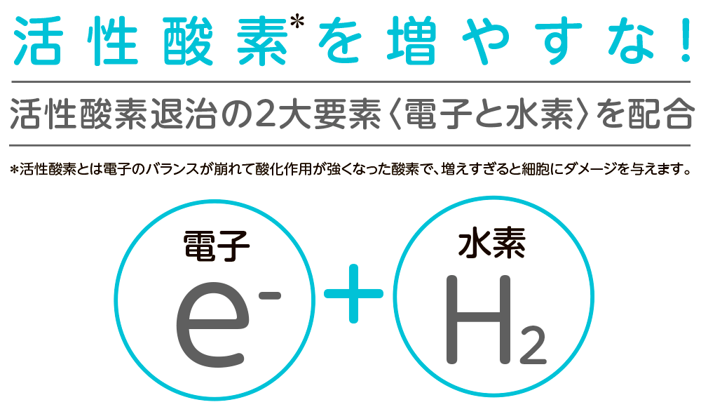 活性酸素を増やすな